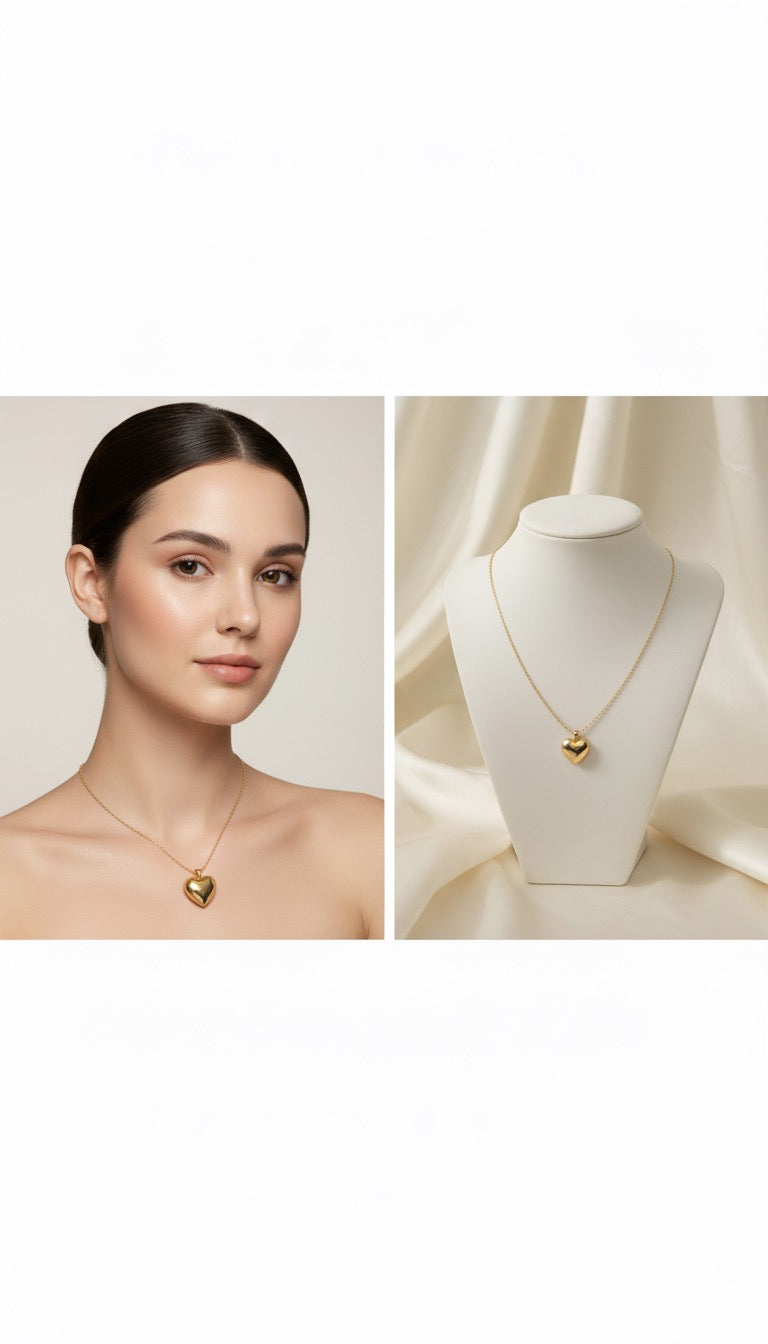 Collier Cœur d’Aurore