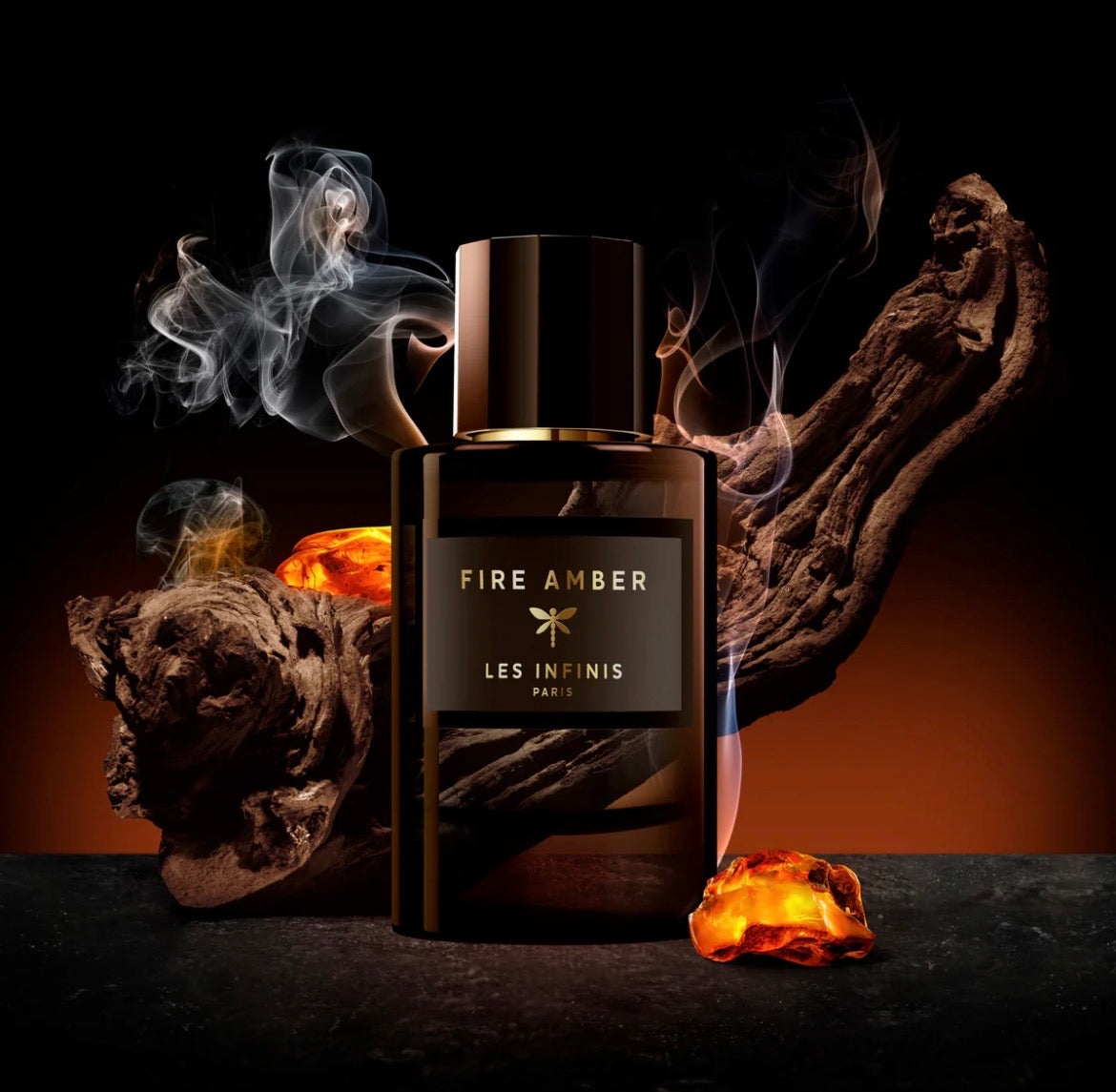 Parfum fire amber