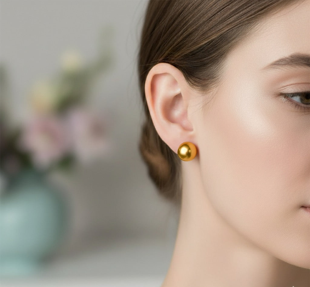 Boucles d’oreilles boule