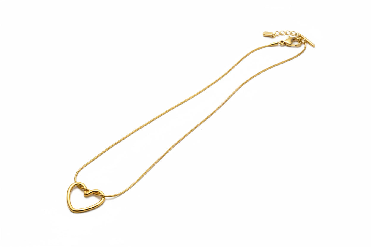 Collier Cœur Élégance