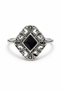Bague Élégance Noire Impériale
