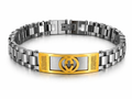 Bracelet Urban Signature Or & Acier