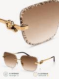 Lunettes REF006BRN